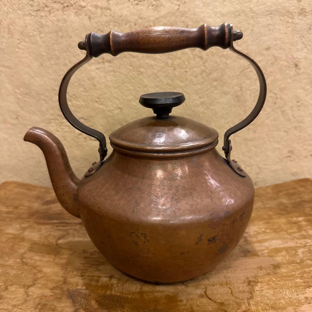 銅製　やかん　アンティーク　made in Germany