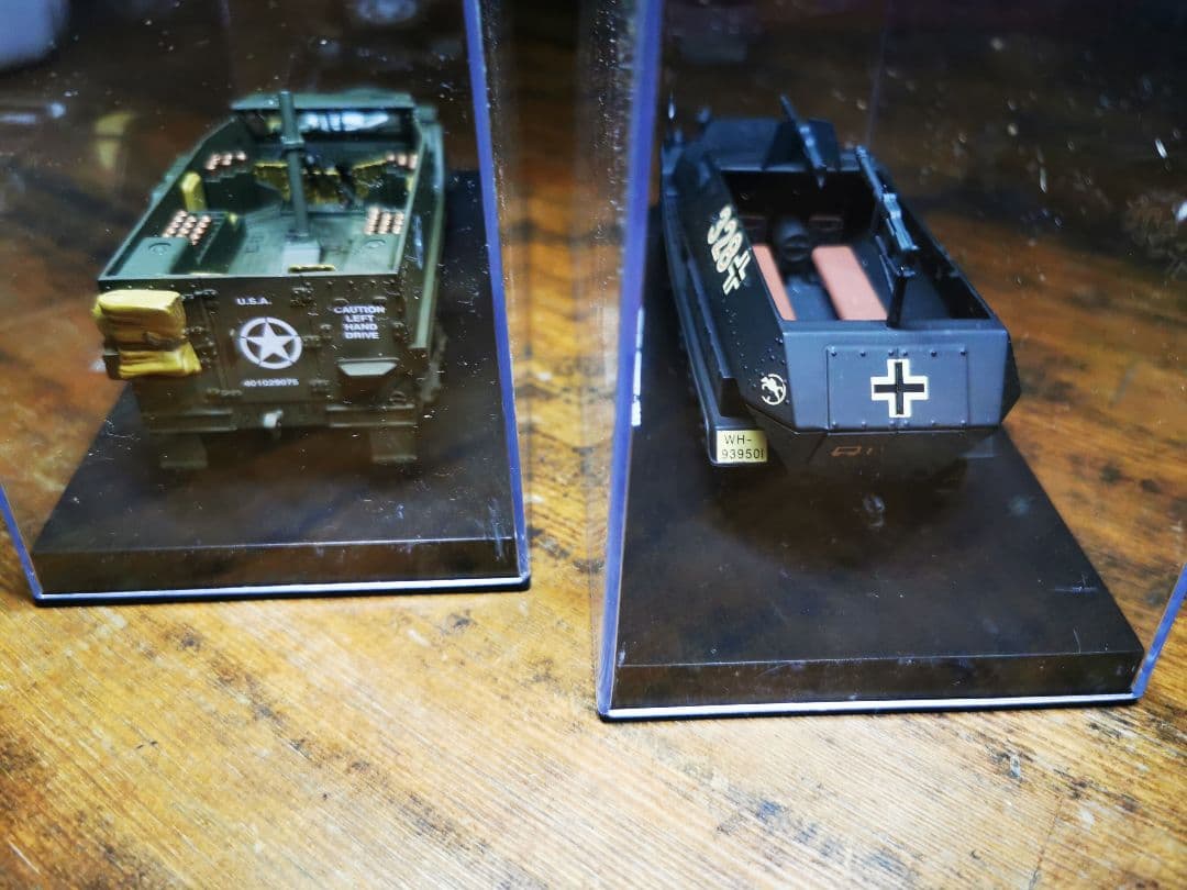 1/43 童友社　M3A3 , Sd.Kfz.251完成模型　美品　激レア