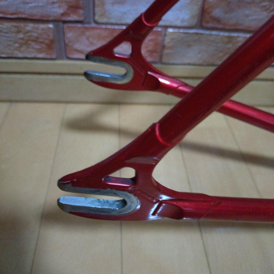 大きめ！Panasonic 競輪　NJS認定 フレーム レッド