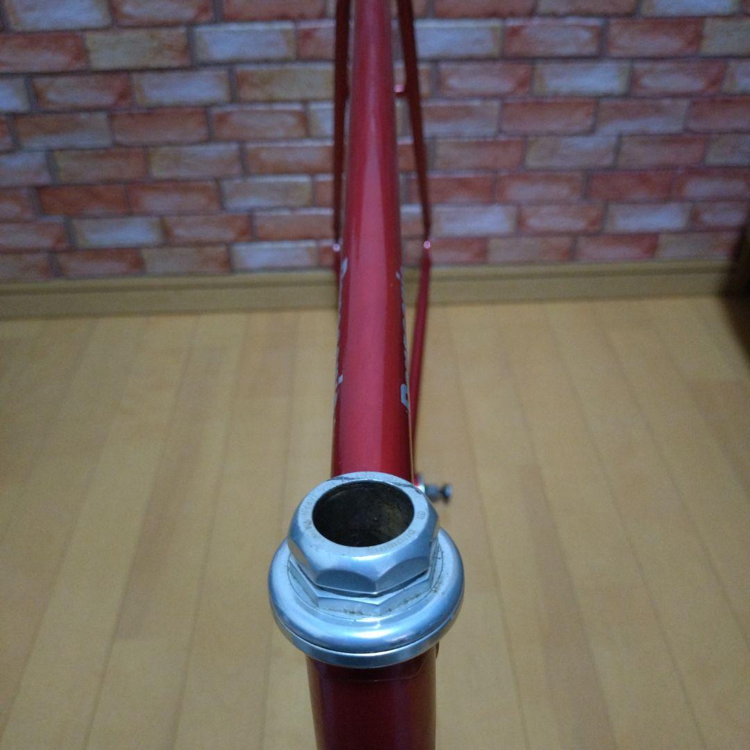 大きめ！Panasonic 競輪　NJS認定 フレーム レッド