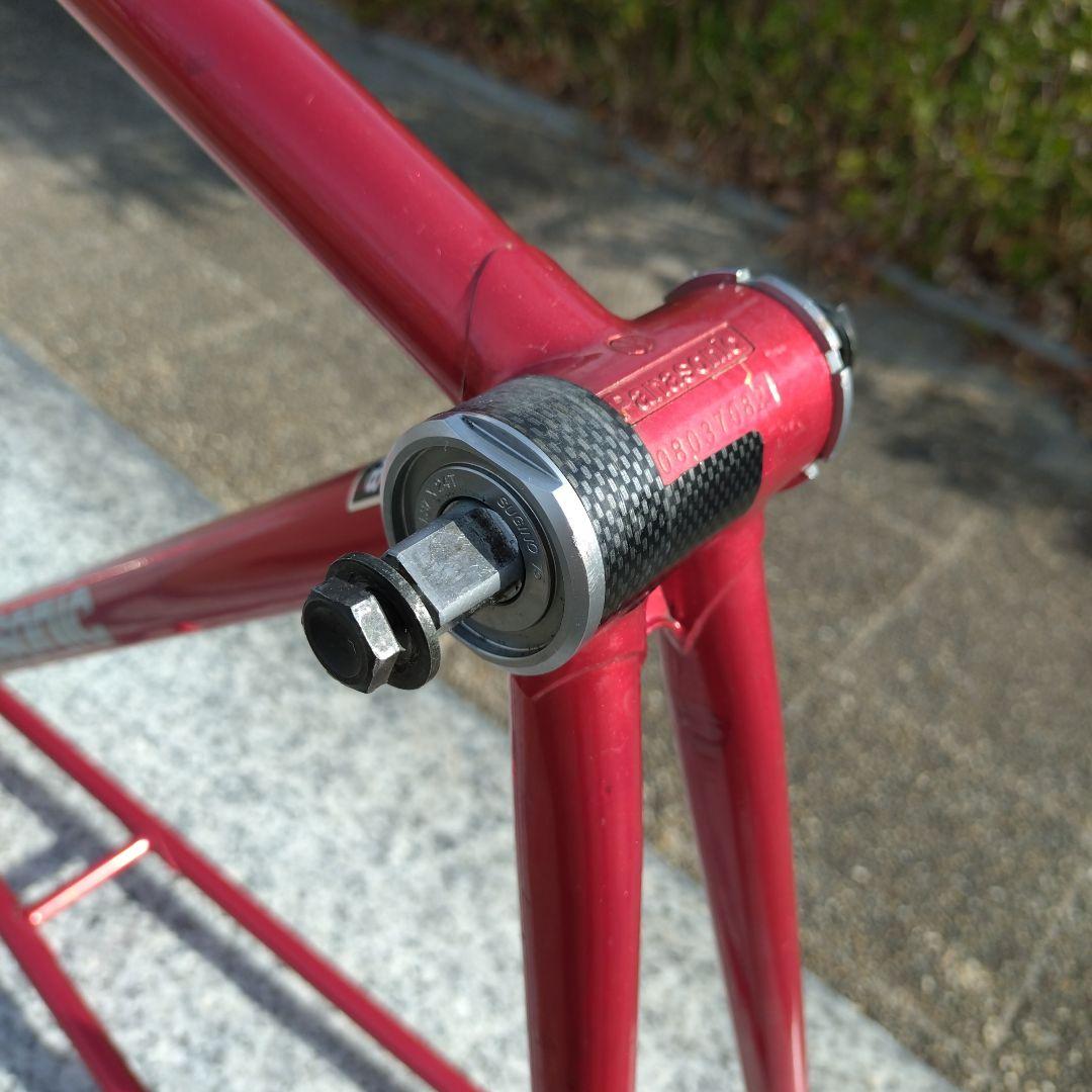 大きめ！Panasonic 競輪　NJS認定 フレーム レッド