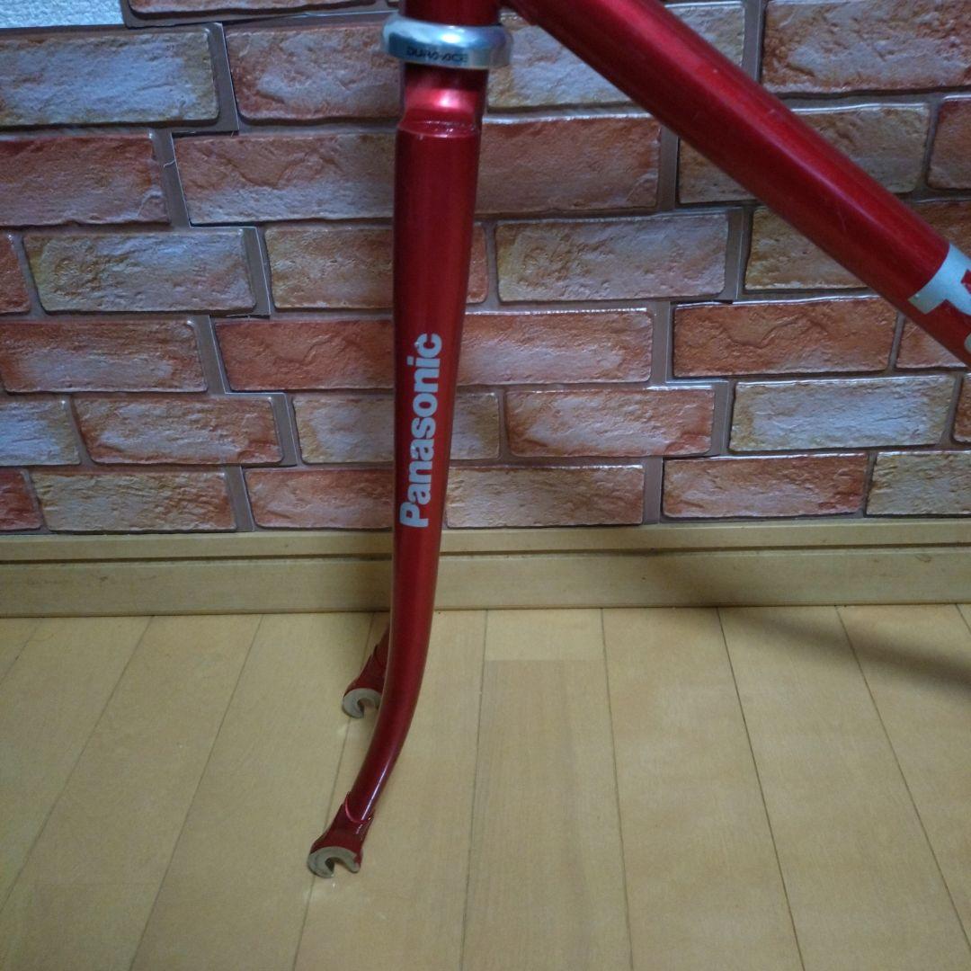 大きめ！Panasonic 競輪　NJS認定 フレーム レッド