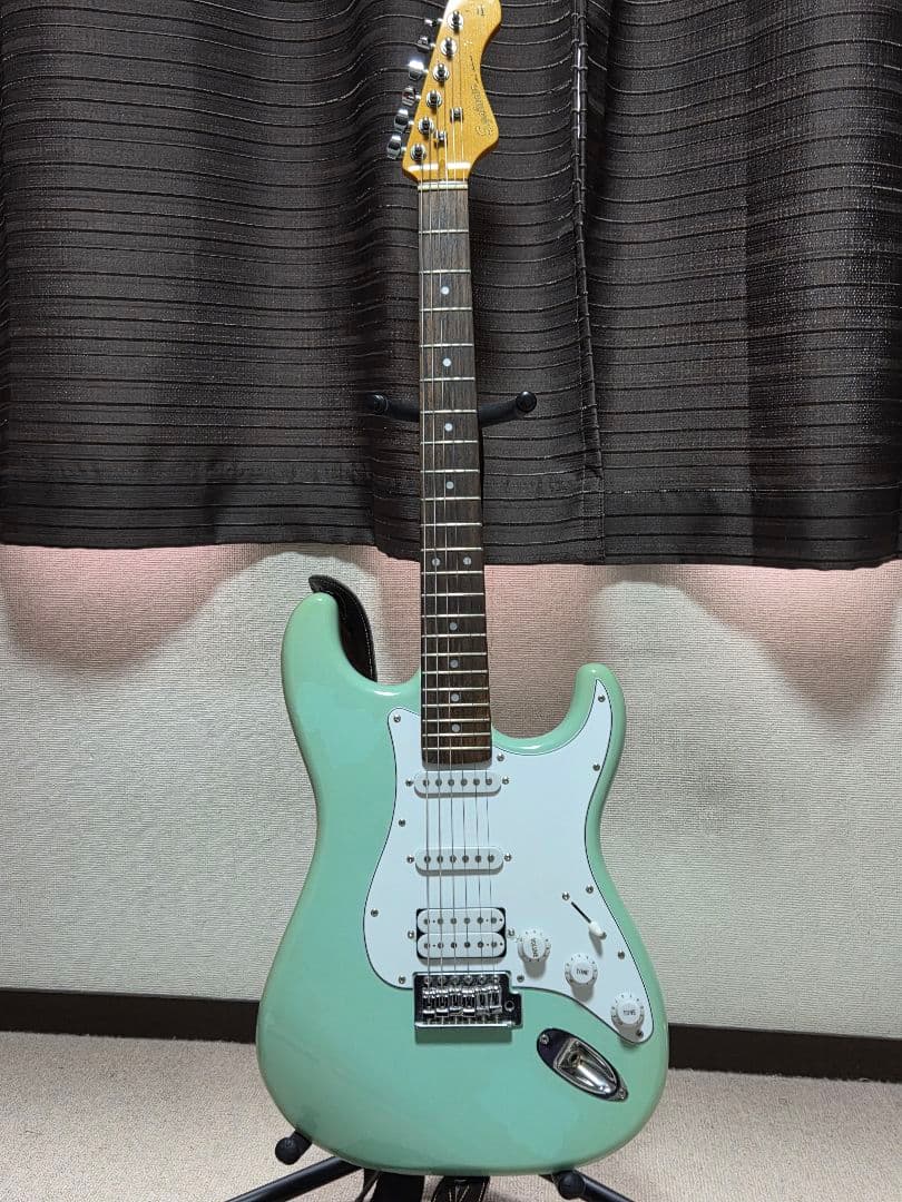 S.Galaner　ストラトキャスター エレキギター ミントグリーン