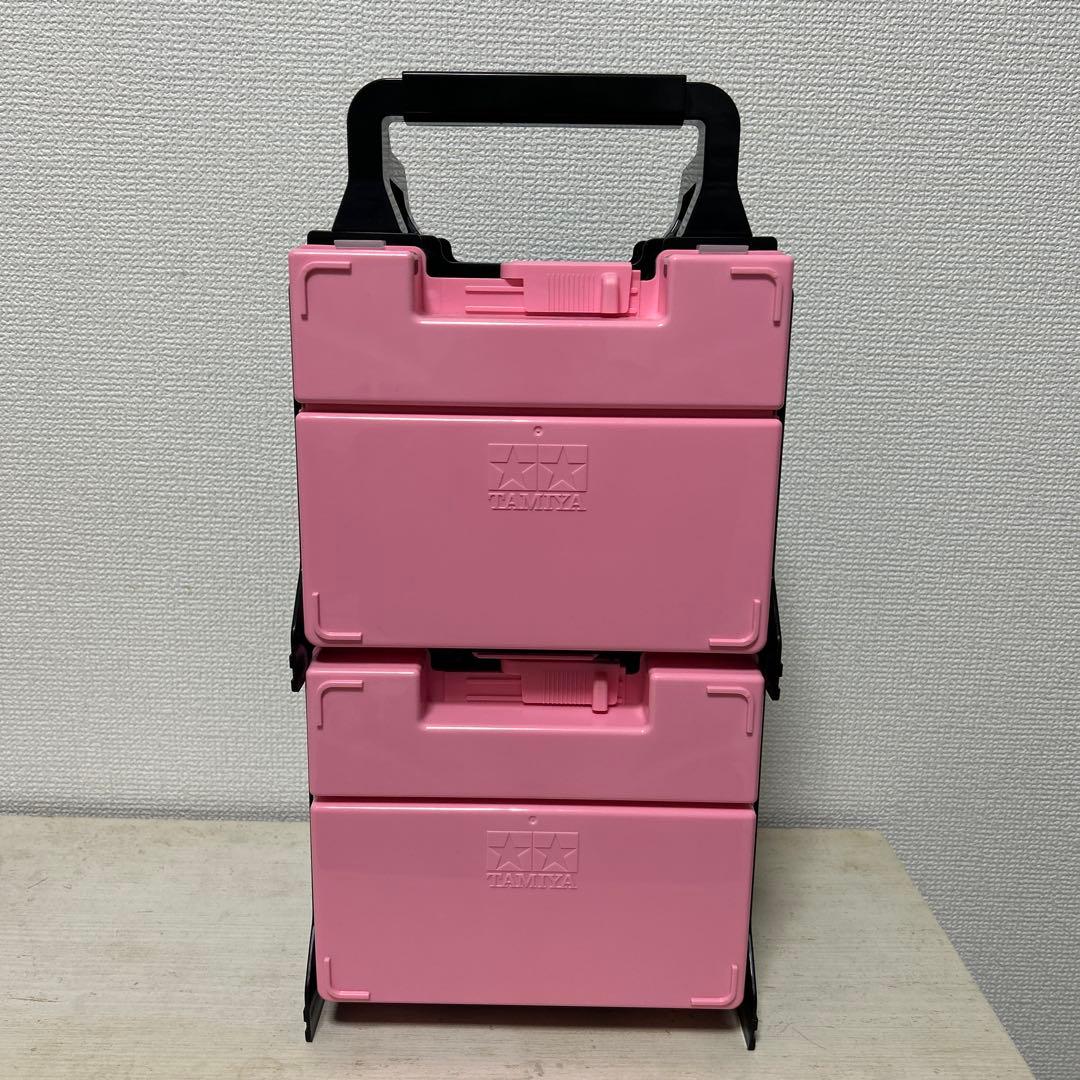 [ミニ四駆] ポータブルピット ピンク/黒 値下げ⭕️