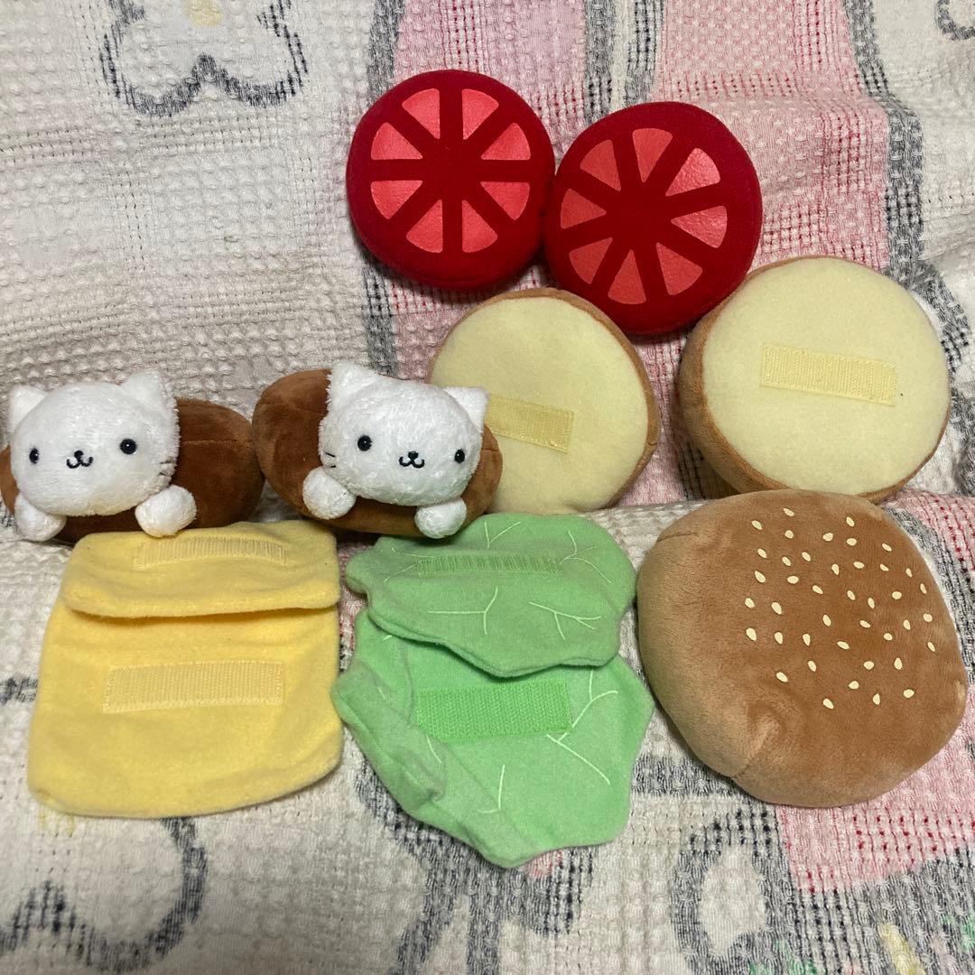 にゃんにゃんにゃんこ 　にゃんこバーガー　スペシャルにゃんこバーガー　中古品