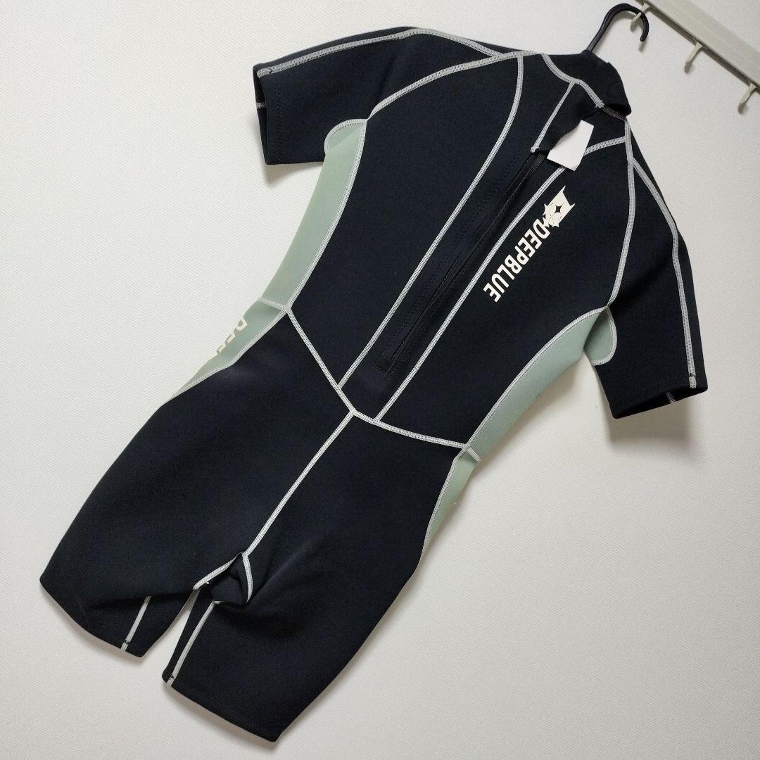 ●新品未使用● Lサイズ 　スプリング　ウェットスーツ ブラック/グレー