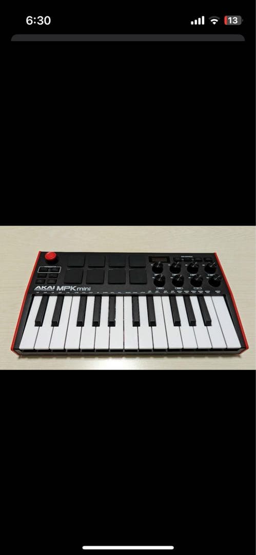 Mpc live 2 スタンド　midiキーボード付き