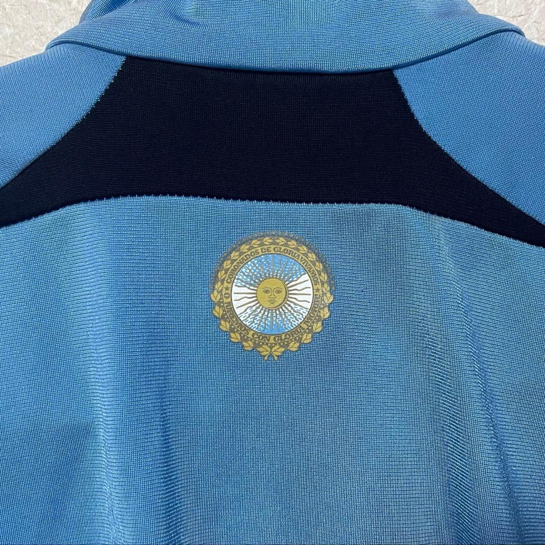 【激レア／正規品】2007年 アルゼンチントラックジャケットadidas水色XO