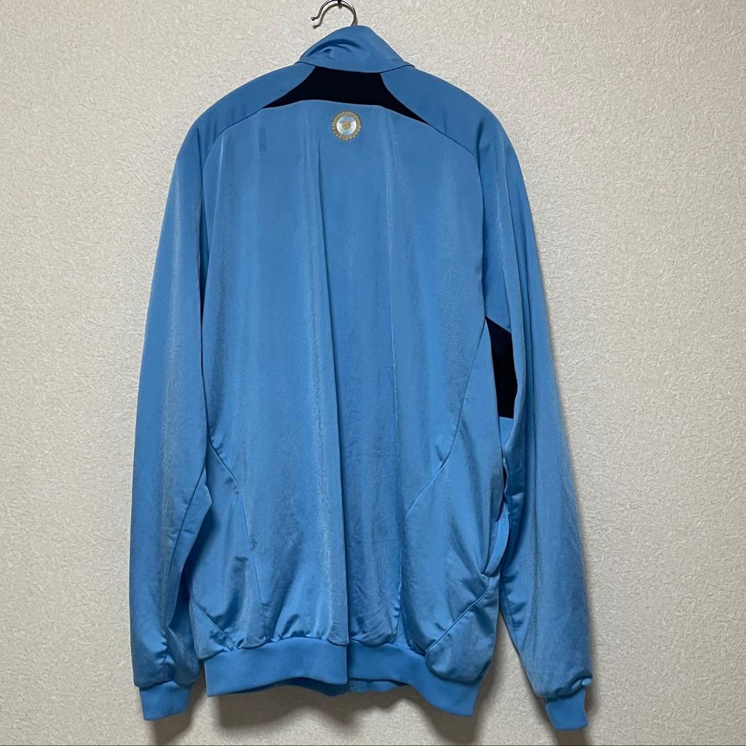 【激レア／正規品】2007年 アルゼンチントラックジャケットadidas水色XO