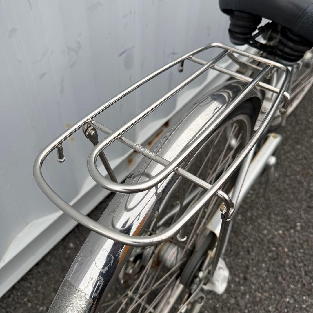 自転車 27インチ カゴ/変速機/オートライト付 定価8万円