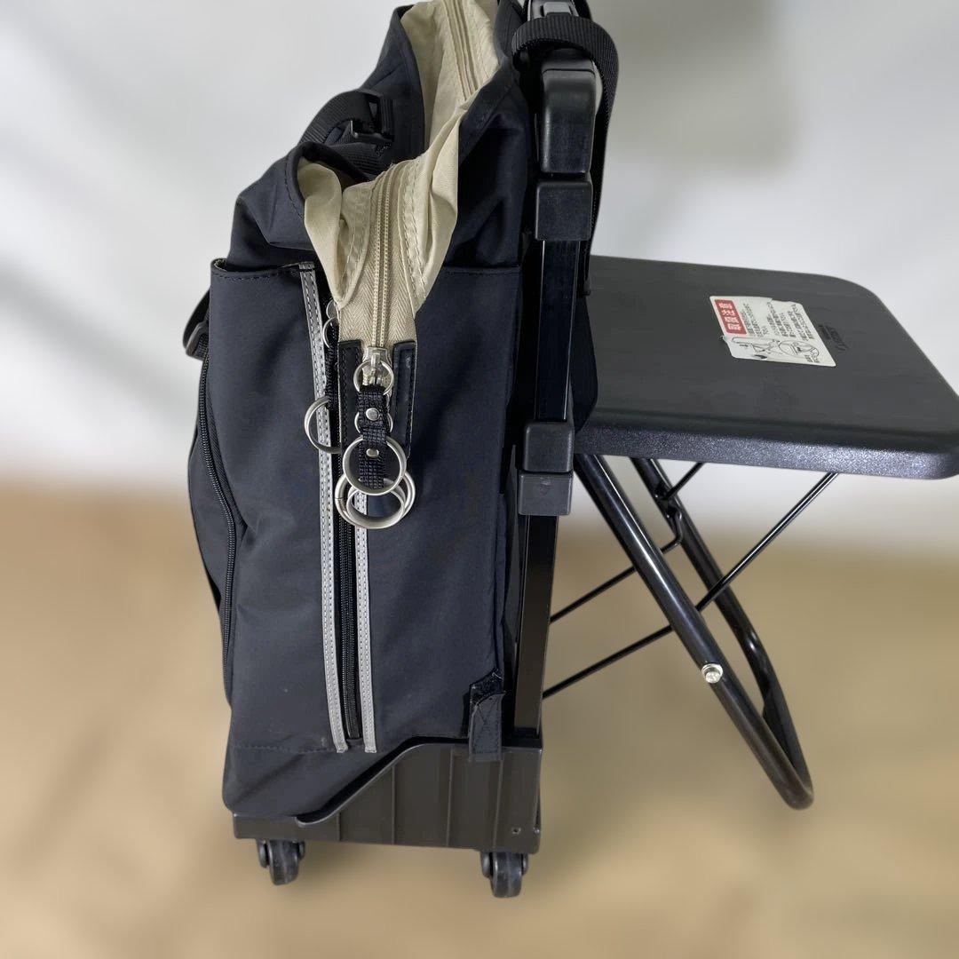 美品　SWANY スワニー　キャリーバッグ　椅子付　L 鍵付き