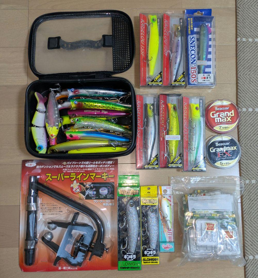 カゲロウ ガボッツ その他シーバスルアーまとめ売り（おまけ付き）