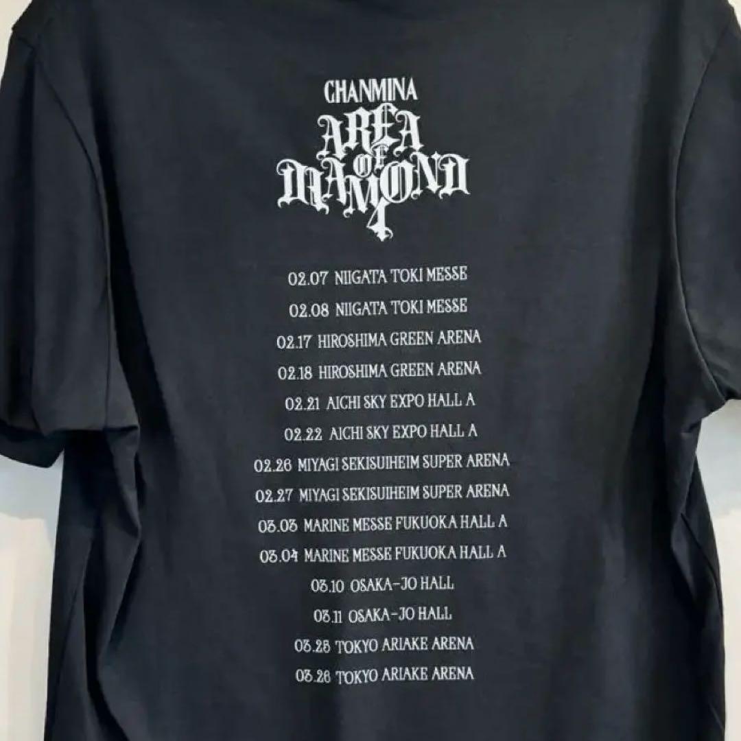 【即日発送】ちゃんみな Tシャツ　Lサイズ　 AREA OF DIAMOND 4