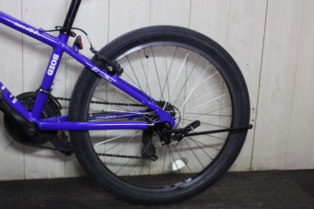 GIOS GENOVA 24型 アルミ シマノ21速 320mm本格子供用MTB