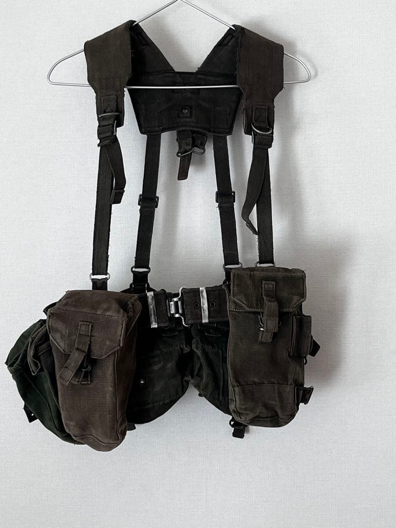 実物　イギリス軍パターン58 (P58) ウェビングセット