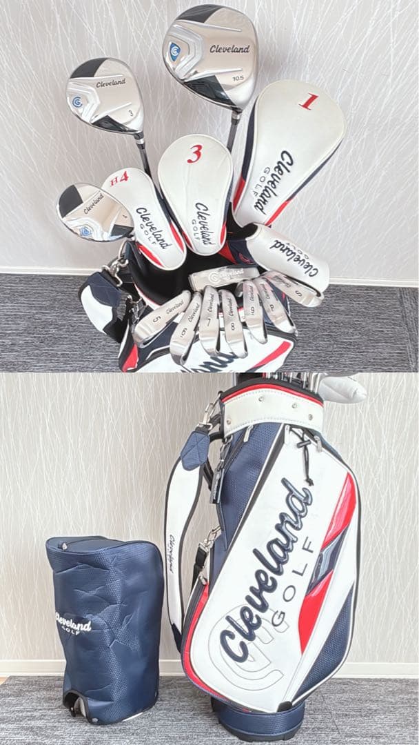 超豪華❗Cleveland/クリーブランド★初心者用 メンズ ゴルフセット
