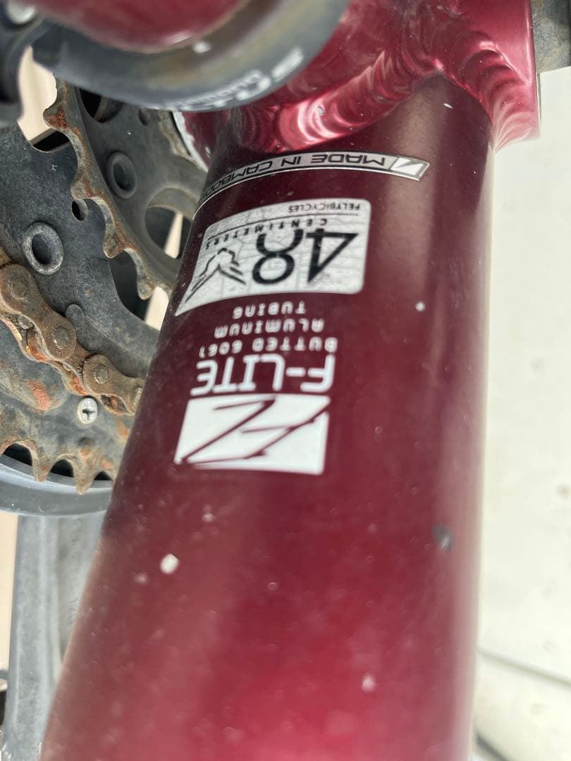 【最安値】Felt CX ロードバイク 赤 Topeak付き48