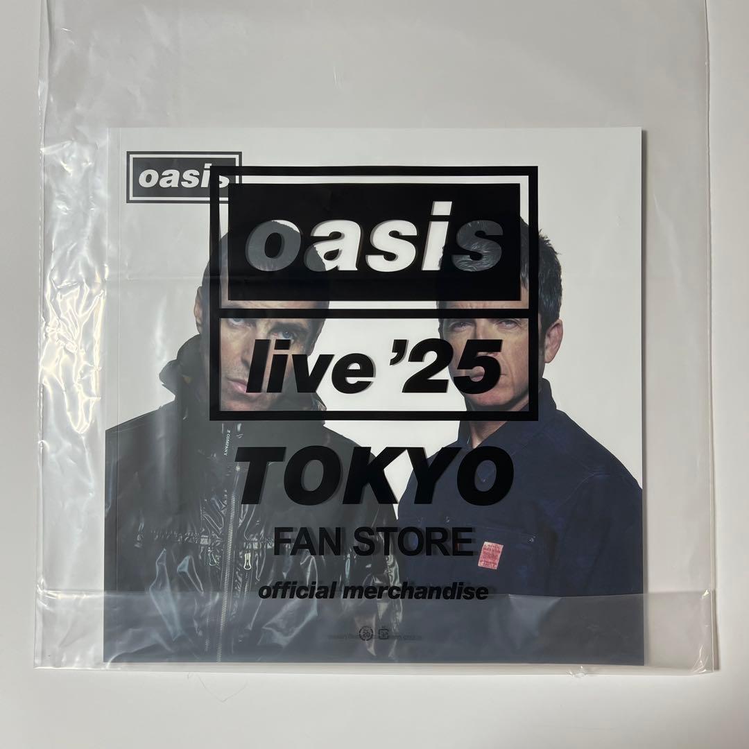 oasis パンフレット 来日 ツアー 2025 オアシス 東京ドーム
