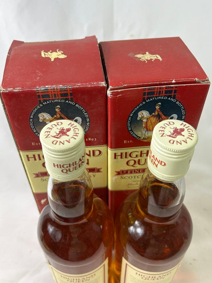 希少 未開栓 古酒 ハイランドクイーン ファイネストオールド 2本セット