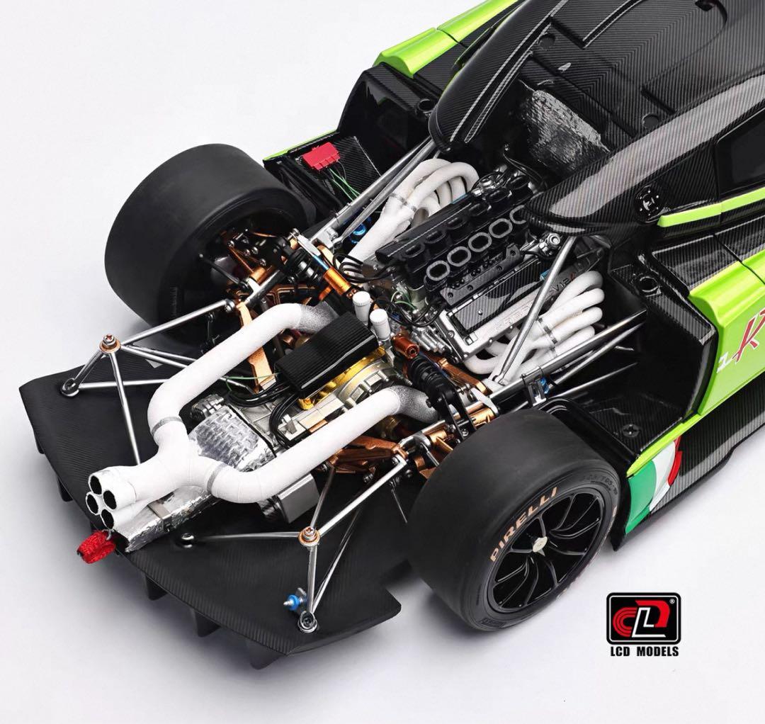 完売 入手困難 LCD モデル 1/18 パガーニ ウアイラ ミニカー 全開閉