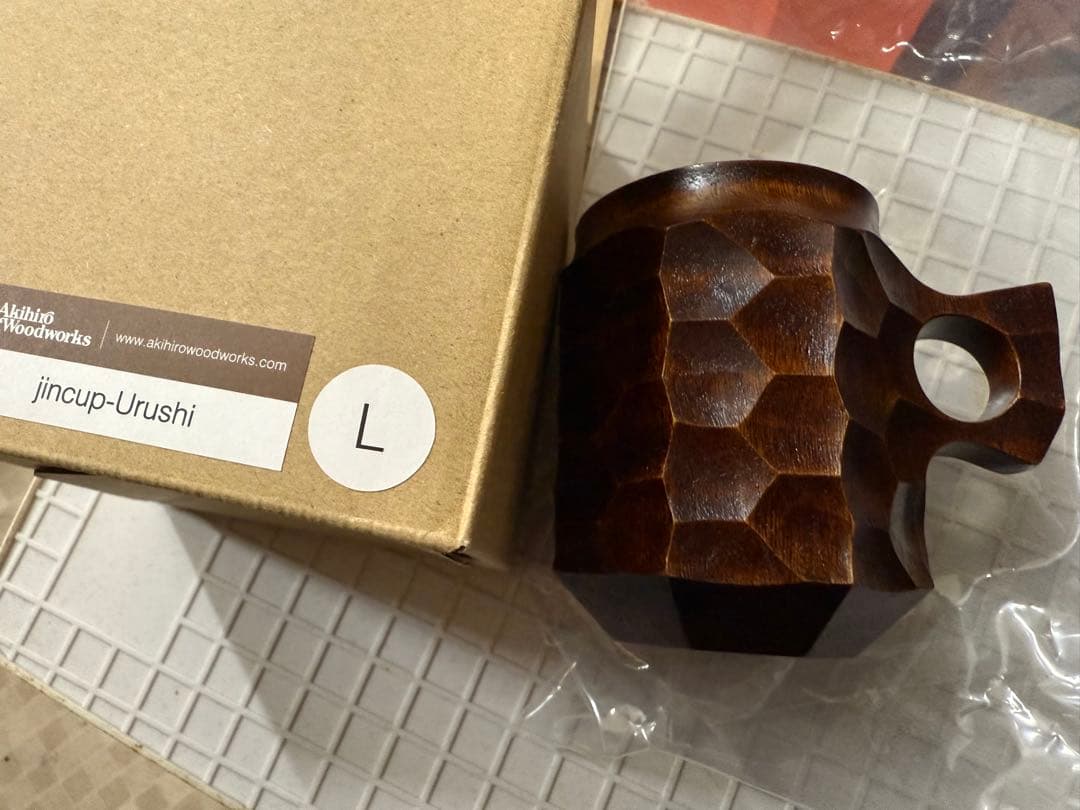 Akihiro woodworks jincup URUSHI ジンカップ L