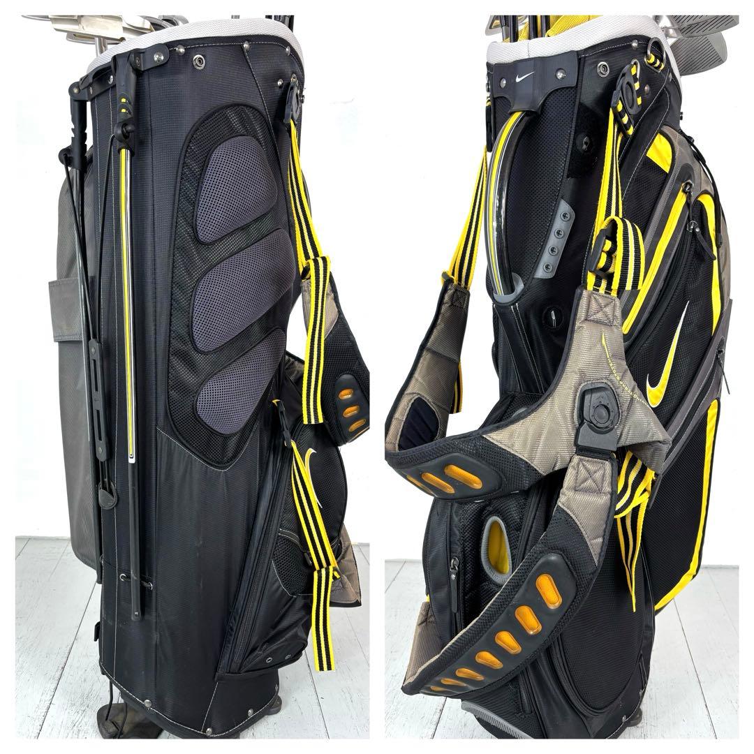 本格派 メンズゴルフクラブ 13本 フルセット NIKE キャディーバック 豪華