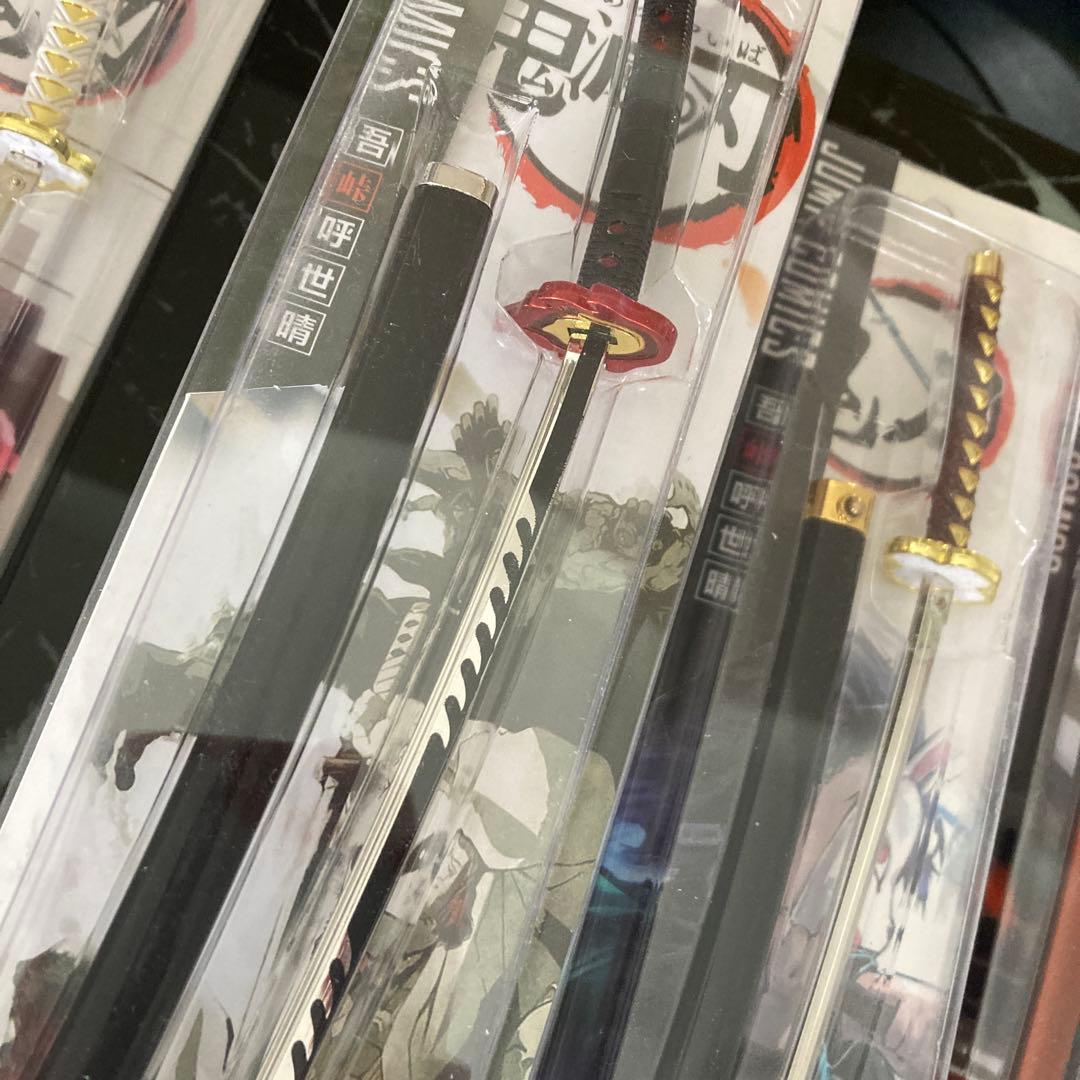 鬼滅の刃 きめつ 刀 日輪刀39本セット フィギュア ペーパーナイフ