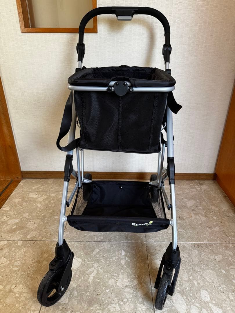 EcoCa Premiere ショッピングカート ブラック