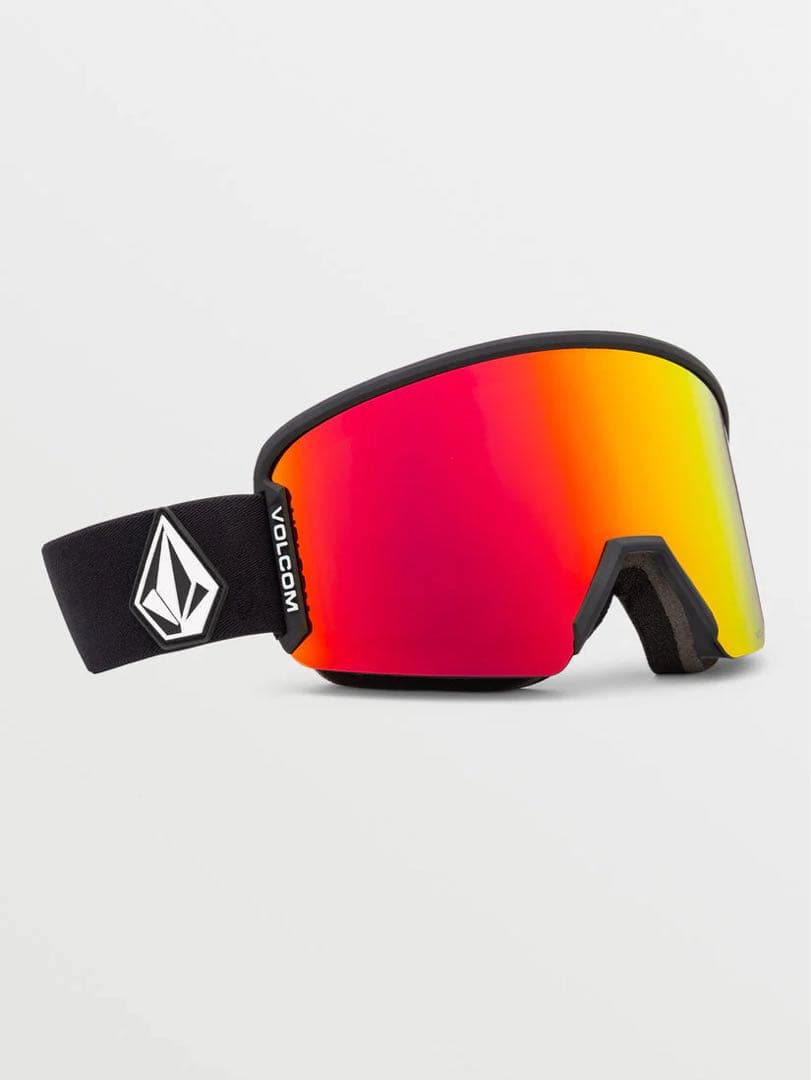 VOLCOM GARDEN ゴーグル MatteBlack Red Chrome