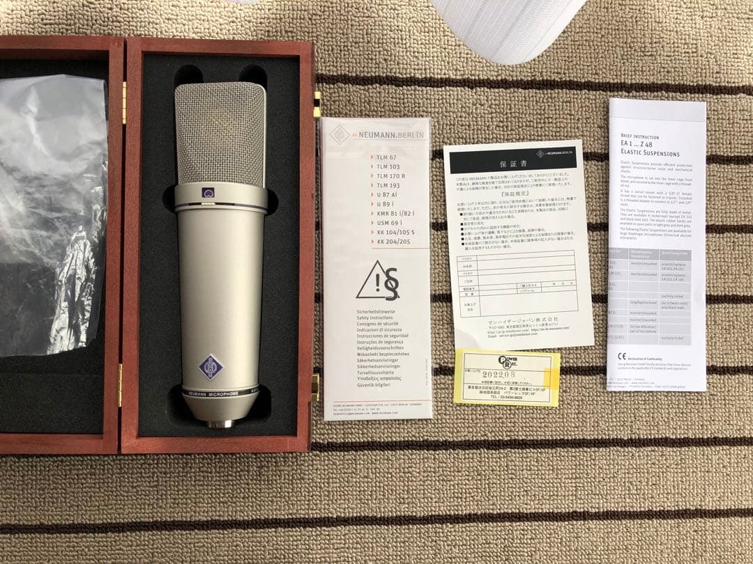 配信機器・PA機器・レコーディング機器 Neumann U87Ai