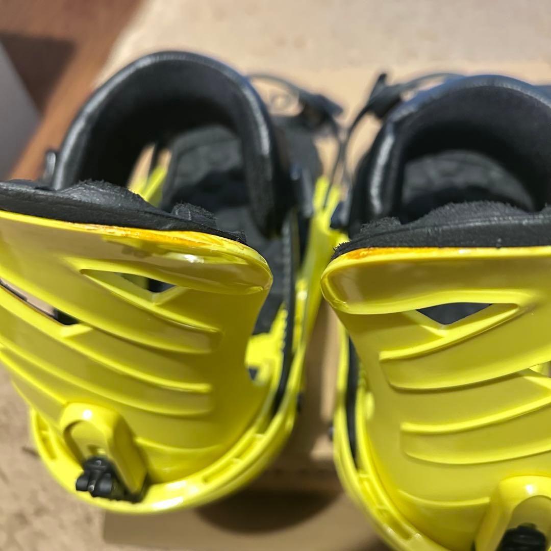 SALOMON スノーボードビンディング イエロー