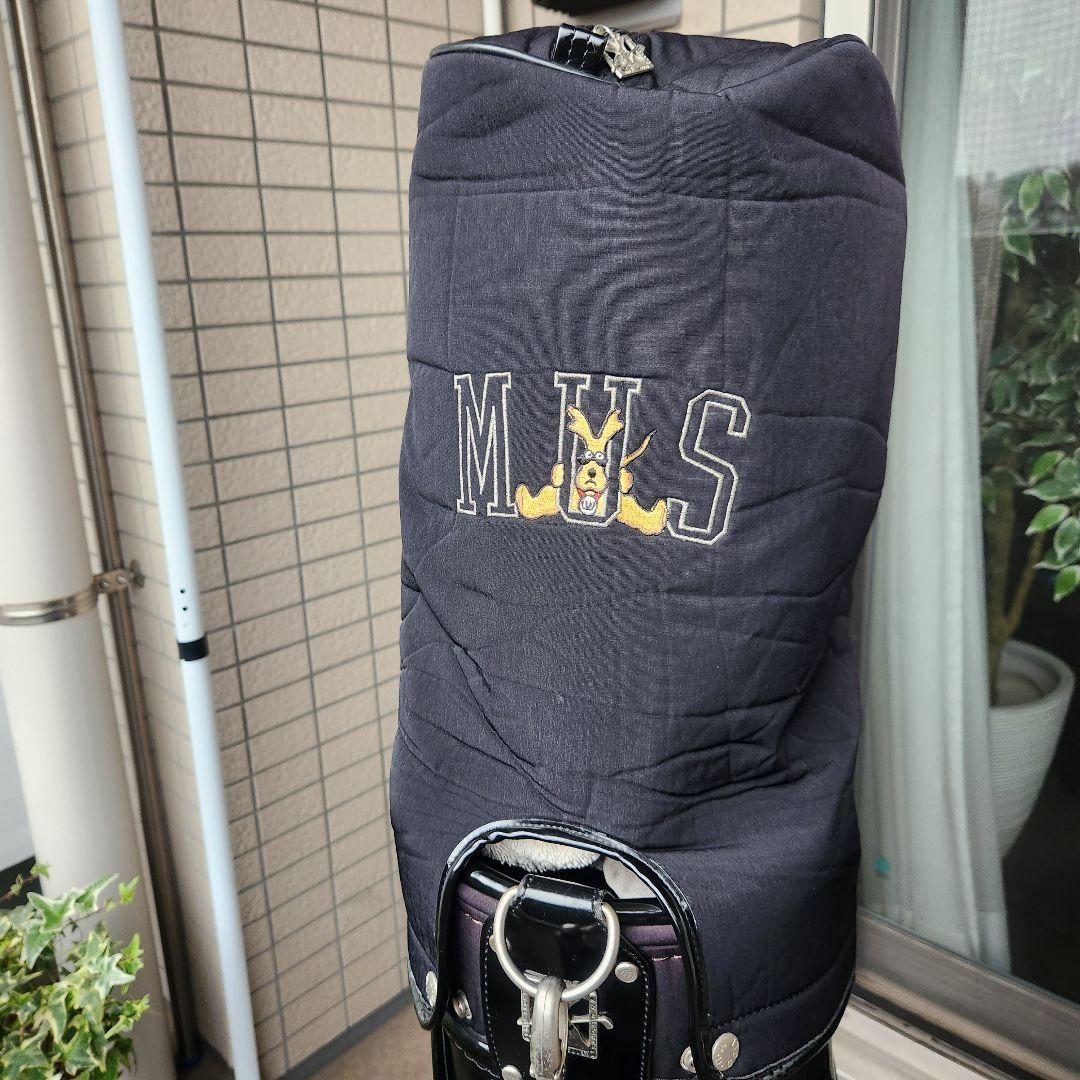 MU SPORTS ミエコウエサコ ゴルフ キャディバッグ 黒