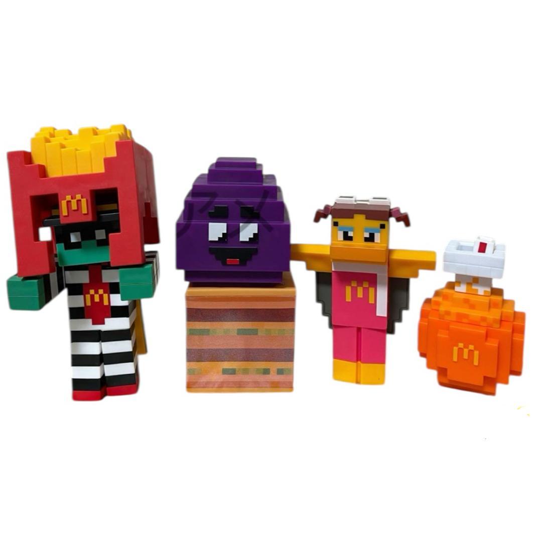 ◆新品◆コンプ◆海外限定マクドナルド キャラクター マイクラ コラボ フィギュア