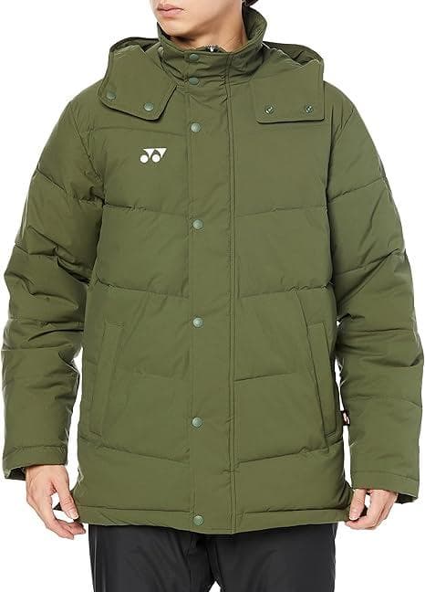 新品★ヨネックス　高機能！ヒートカプセルダブル ダウン調ハーフコート★ユニM