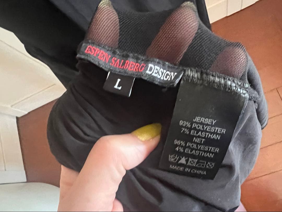 エスパンサルバーグ　ブラックダンススカートL