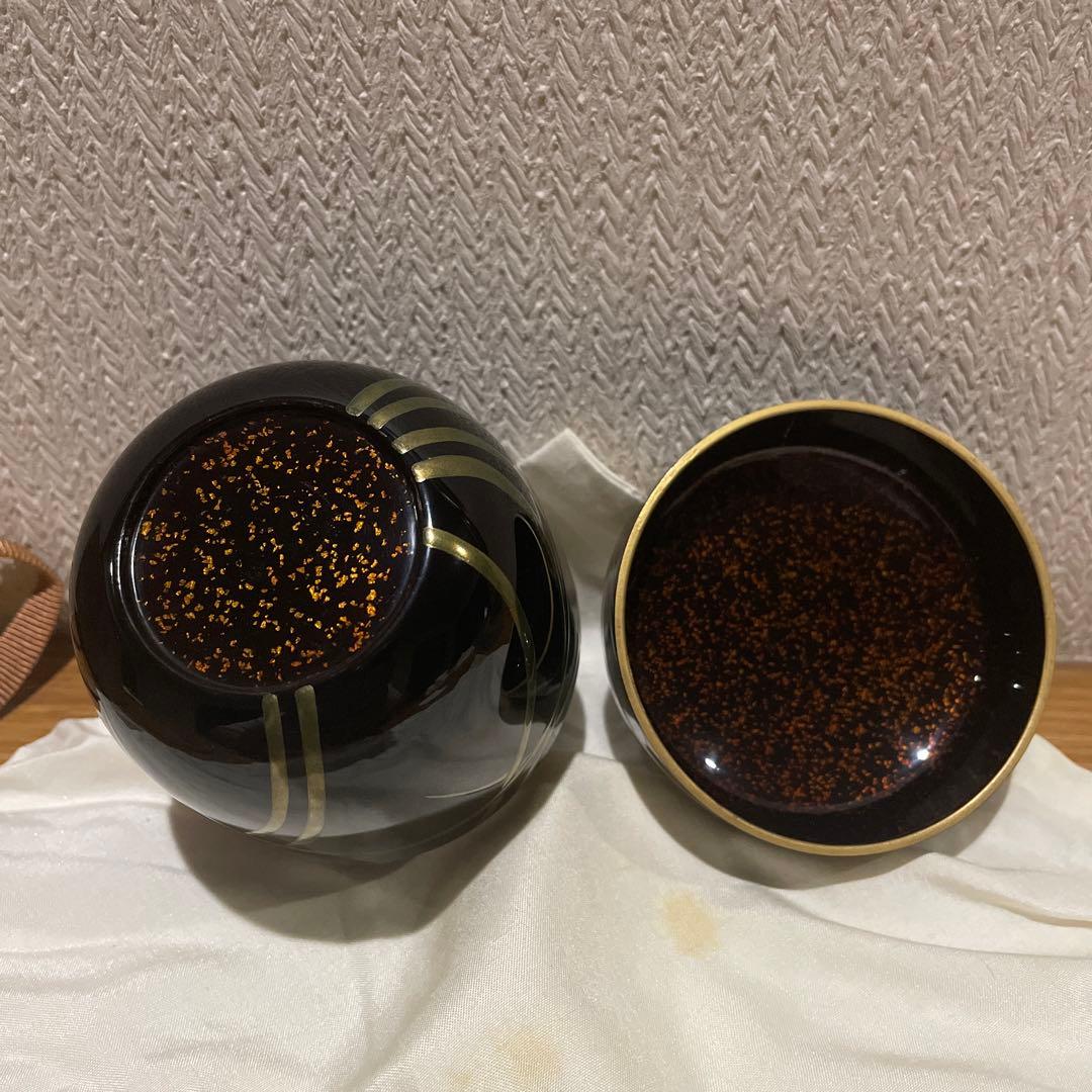 棗☆輪島塗☆縄手昌晴作☆正抱☆茶道具☆希少