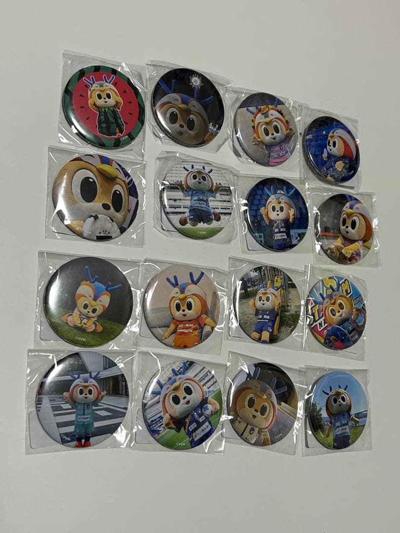 V・ファーレン長崎 ヴィヴィくん 缶バッジ コンプリートセット 16種類