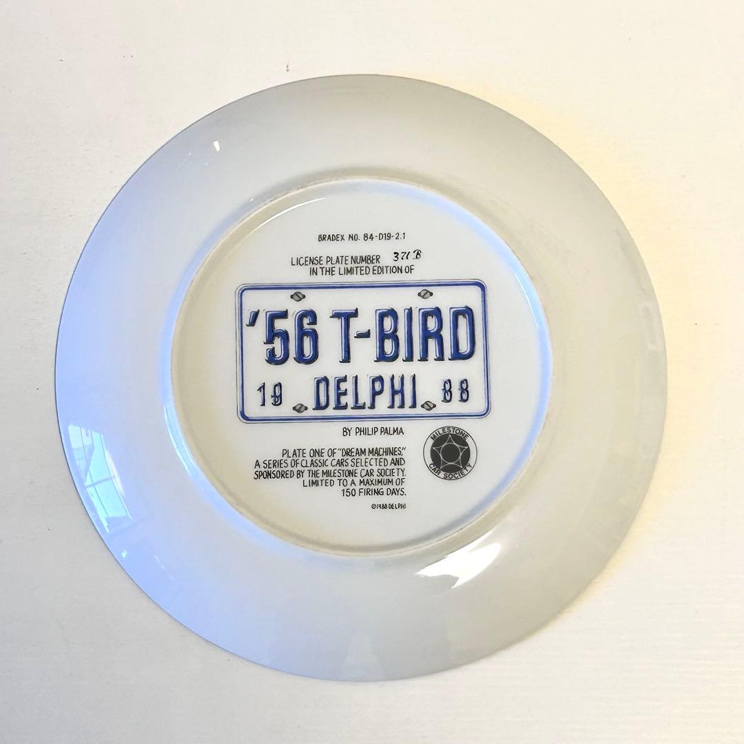 1956 T-BIRD 限定プレート Philip Palma作 米国製