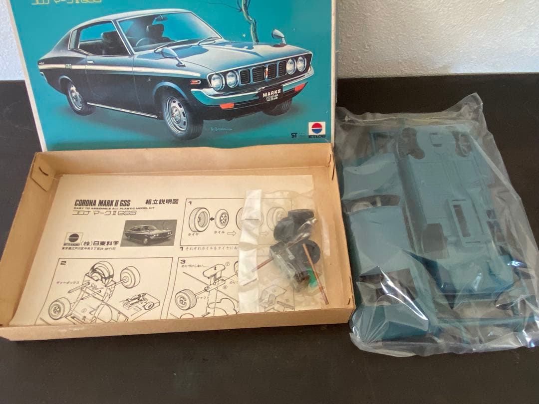 日東 当時物 プラモデル　コロナ　マークII MADE IN JAPAN