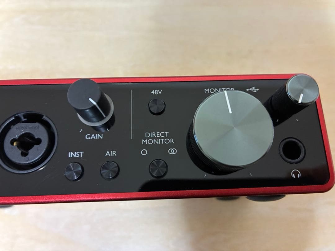 Focusrite Scarlett 2i2 gen. 3 第3世代