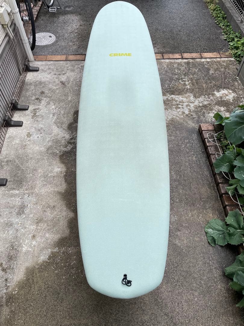 CRIME ロングボード 9.5 （フィン、デッキカバー、リーシュ付き）