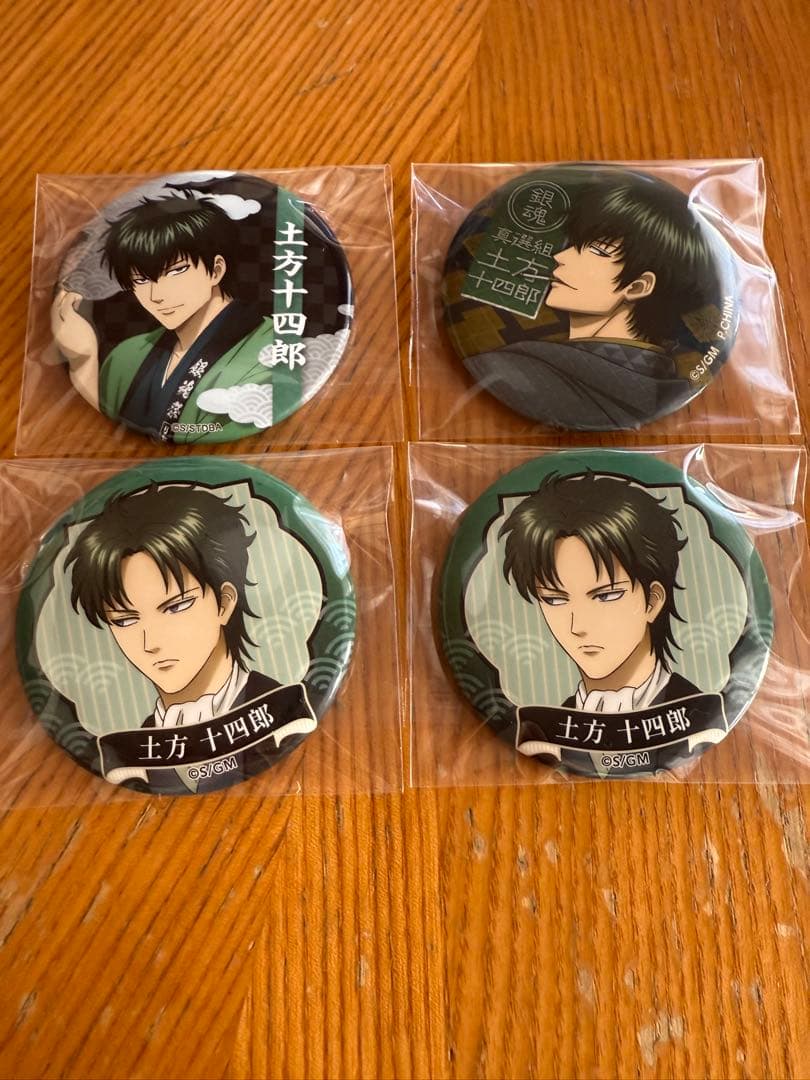 銀魂土方十四郎缶バッジ34点まとめ売り