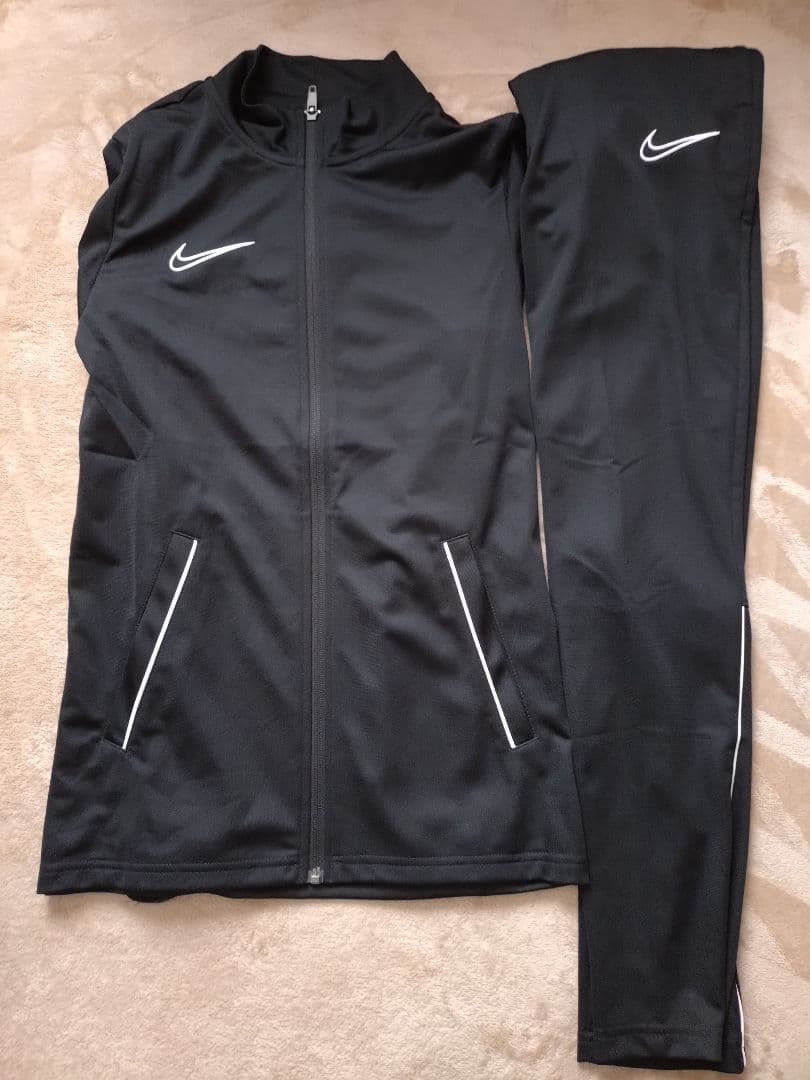 Nike 黒 Dri-FITジャージ上下セット