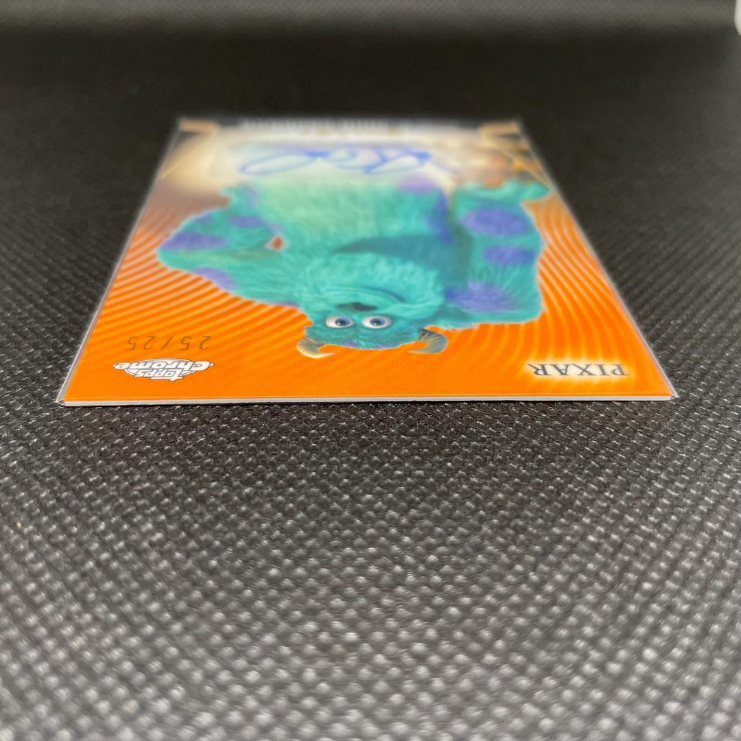 SULLEY /25 Autograph／Topps Chrome Disney