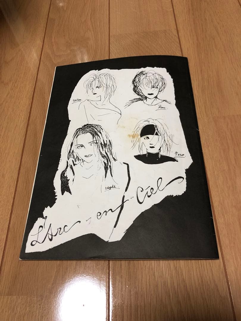 92年 デビュー前 公式 ライブパンフ 冊子 ラルク L'Arc en Ciel