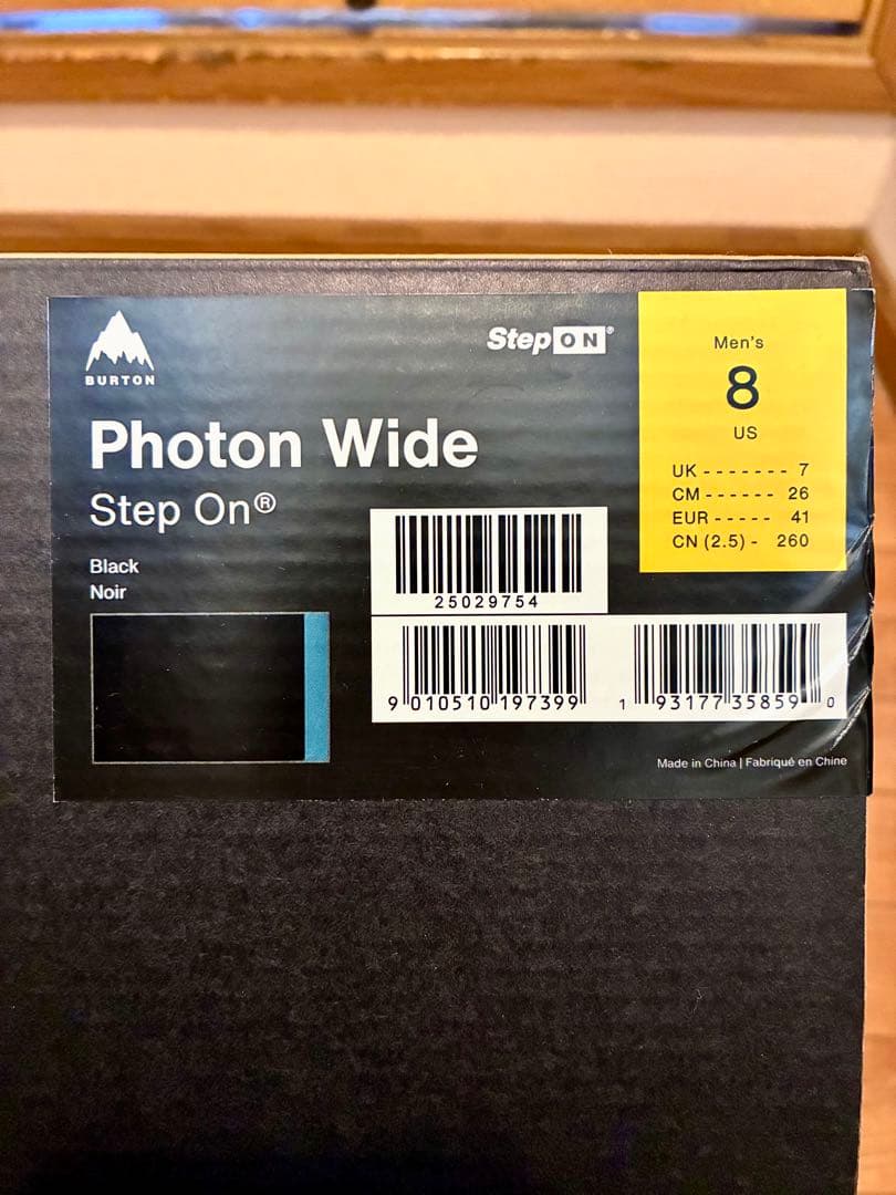 週末値下げ！ BRUTON STEP ON photon/バートンステップオン