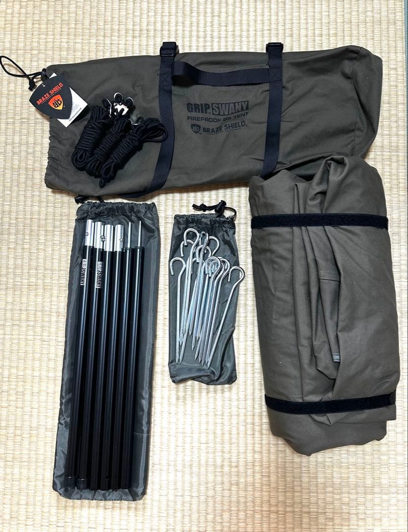 テント・タープ GRIP SWANY FIREPROOF GS TENT