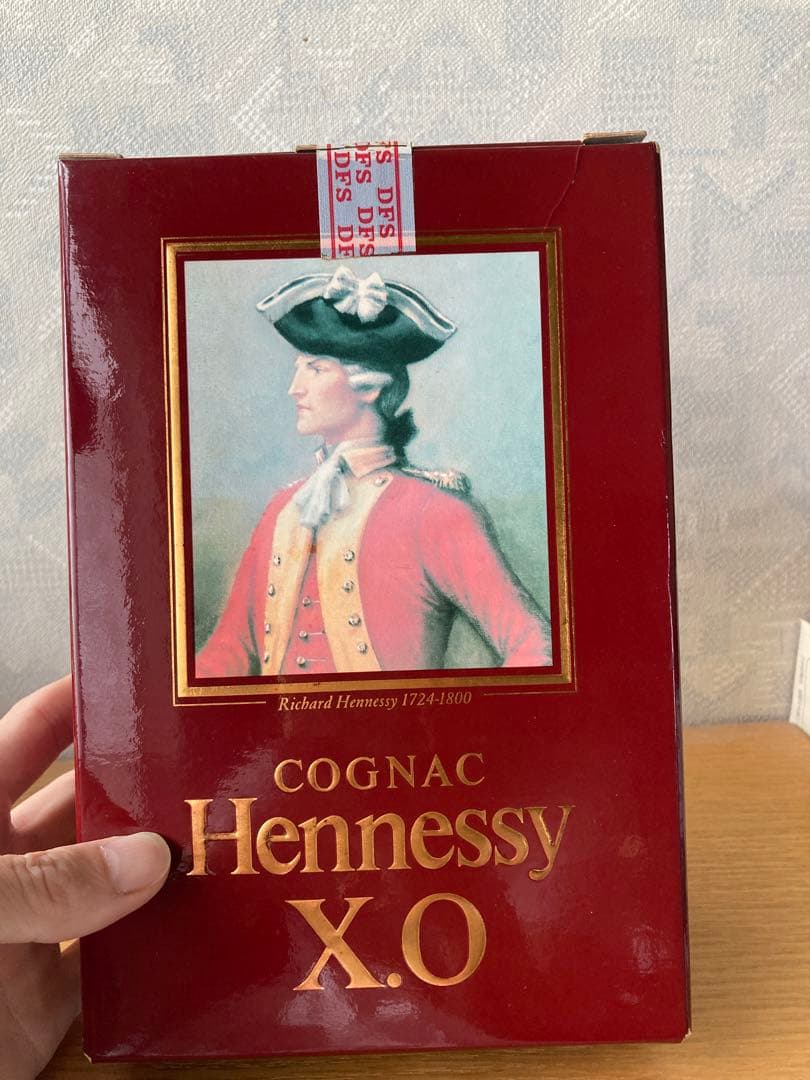 【未開封】 Hennessy ヘネシー XO 金キャップ グリーンボトル