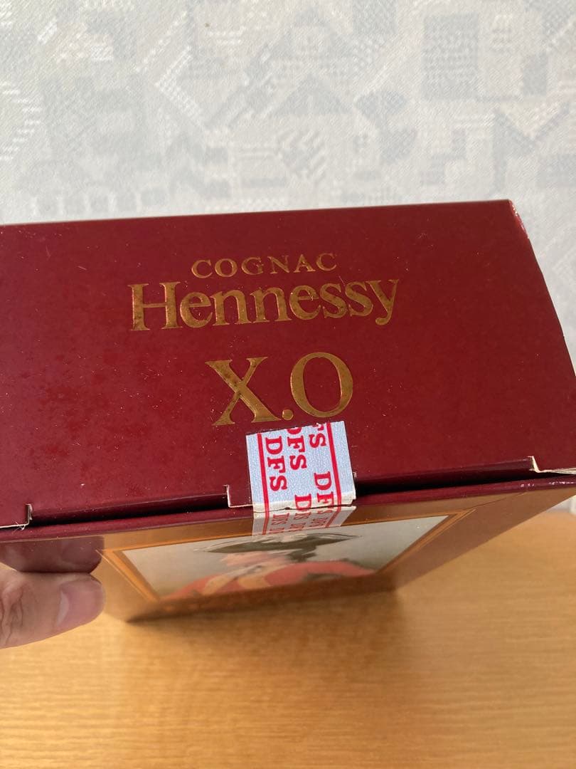 【未開封】 Hennessy ヘネシー XO 金キャップ グリーンボトル