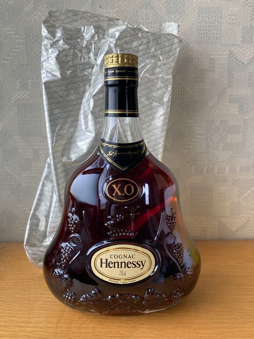 【未開封】 Hennessy ヘネシー XO 金キャップ グリーンボトル